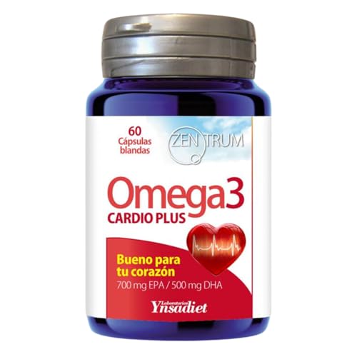 Cardio Plus Omega 3 - Zentrum 60 Cápsulas de Ynsadiet