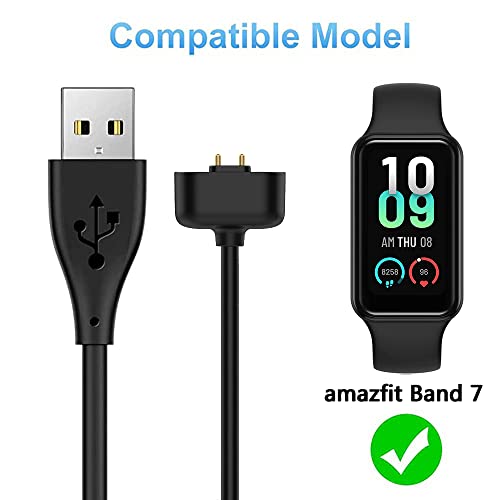 Cargador para Amazfit Band 7 / Band7, cable de carga de repuesto para Amazfit Band 7 Fitness Tracker