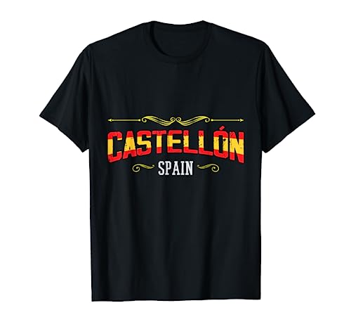 Castellón España - Castellón Recuerdos de Castellón Camiseta