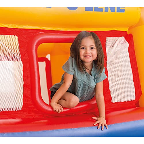 Castillo hinchable para niños, Saltador hinchable INTEX, 174x112 cm, peso máximo 54 kg, niños entre 3 y 6 años, Castillos hinchables, para interior y exterior
