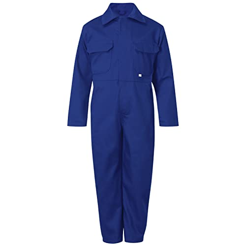Castle Clothing 333/CM-34 Tearaway Junior Coverall - Mono Infantil, Azul, 34 pulgadas, 13 años