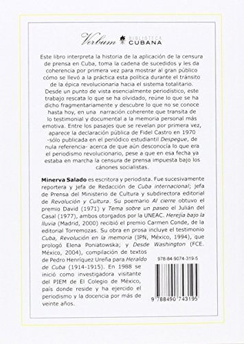 CENSURA DE PRENSA EN LA REVOLUCIÓN CUBANA (Biblioteca Cubana)