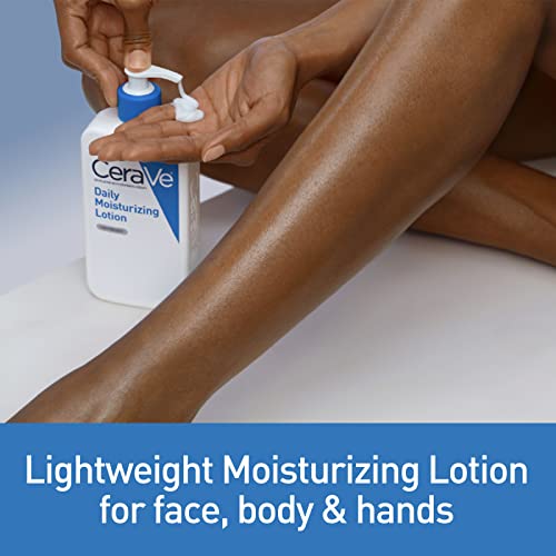 CeraVe Loción Hidratante | 236ml / 8oz | Hidratante diario para rostro y cuerpo para pieles secas a muy secas