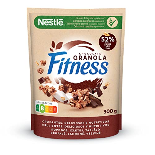 Cereales Nestlé Granola Nestlé Fitness Chocolate - 7 paquetes de 300 g