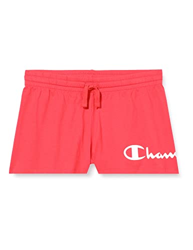 Champion Legacy American Classics-Logotipo Pantalones Cortos, Rojo, 15-16 Años Niñas y Chicas