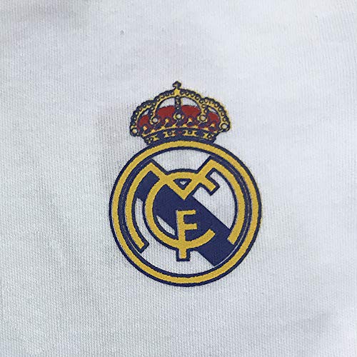 Champion's City Real Madrid FC Body Niños - Producto Oficial Primera equipación 2019/2020 - Personalizable - Nombre