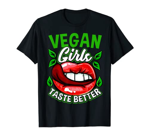 Chicas veganas saben mejor regalo, divertido fitness vegetariano niña Camiseta