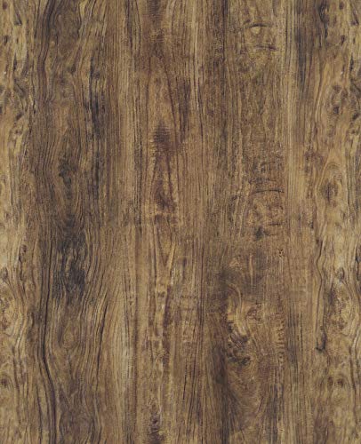 CiCiwind Lámina autoadhesiva para muebles (madera de roble, color marrón, 44 cm x 300 cm, aspecto de madera, adhesivo para pared, mesa o armario, fondo de vinilo, adhesivo de pared