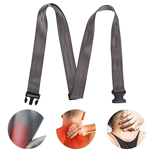 Cinturón de movilización de Mulligan, cinturón de movilización de extremidades ajustables para fisioterapia, rehabilitación, estiramiento, movilidad y terapia manual (Gris)