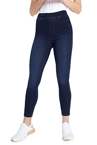 CityComfort Jeggings de Mujer Vaquero, Leggins Vaqueros Mujer Elasticos Pantalones Slim de Jeggings Elásticos para Mujer Azul Negro (Indigo Azul, 38)