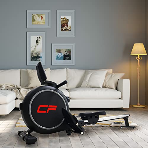 Clover Fitness - Máquina de Remo CF Rower 322, Remo magnetico Adultos Unisex, 1620x470x710mm