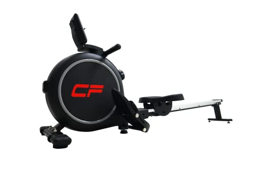 Clover Fitness - Máquina de Remo CF Rower 322, Remo magnetico Adultos Unisex, 1620x470x710mm