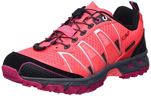 CMP Altak Wmn Trail Shoe Wp Zapatillas de Trail Running Mujer Red Fluo-Carmine 39 EU