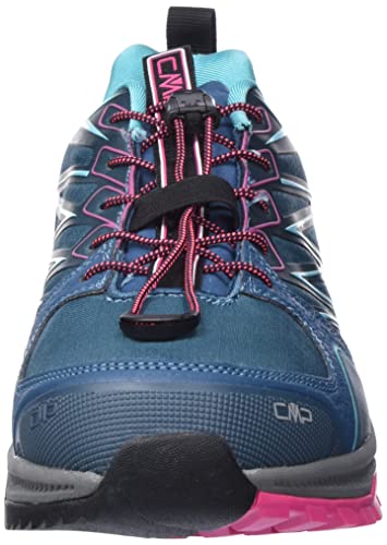 CMP Atik Wmn Wp Trail Running Shoes, Zapatillas de Correr, Mujer, Deep Lake Purple Fluo, 36 EU