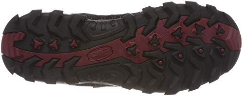 CMP Rigel Low Trekking Shoes Wp, Zapatos Hombre, Gris (Asphalt Syrah), 45 EU