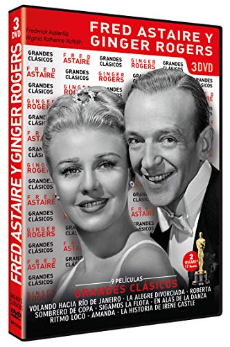Colección Grandes Clásicos: Fred Astaire y Ginger Rogers (Volanda Hacia Río de Janeiro / La Alegre Divorciada / Roberta / Sombrero de Copa / Sigamos la Flota / En Alas de la Danza / y más) [DVD]