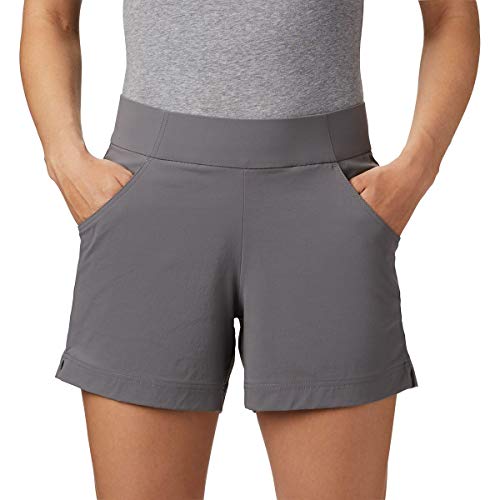 Columbia Women's Anytime Casual Shorts, Stain Resistant, Sun Protection, City Grey, X-Small x 5