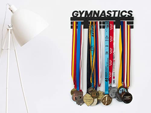CONTRAXT Medallero Colgador de medallas. Soporte Organizador cuelga medallas Deportivas Regalos Gimnasia artistica (Gymnastics, L)