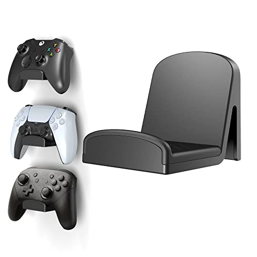 Cozycase Adhesivo Soporte de Pared para Mando - Universal Soporte Pared para Controller Gamepad de Xbox / PS5 / PS4 (Negro)