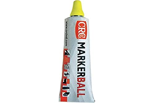 CRC 30160-AB - MARKER BALL Marcador de pintura permanente con bola de acero. Amarillo 50 ml