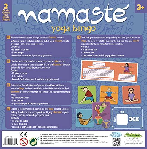 CreativaMente Namasté - Yoga Bingo