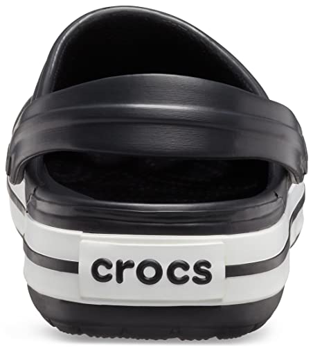 Crocs Crocband, Zuecos Unisex adulto, Negro, 43/44 EU