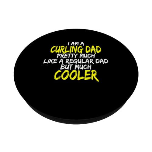 Curling Equipo de Curling Día del Padre Jugadores de Curling PopSockets PopGrip Intercambiable