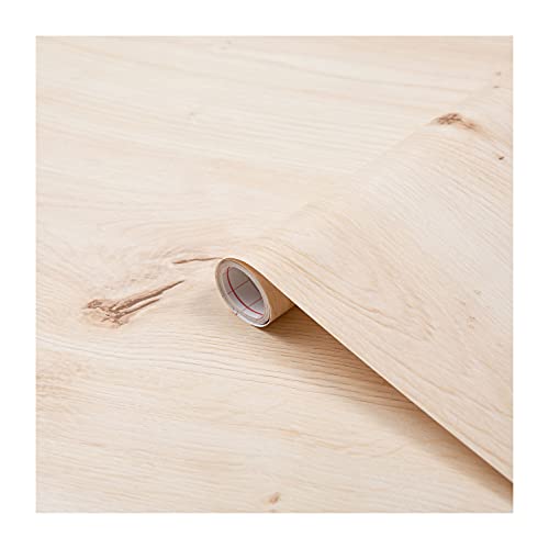 d-c-fix vinilo adhesivo muebles Roble escandinavo efecto madera autoadhesivo impermeable decorativo para cocina, armario, puerta, mesa papel pintado forrar rollo láminas 45 cm x 2 m