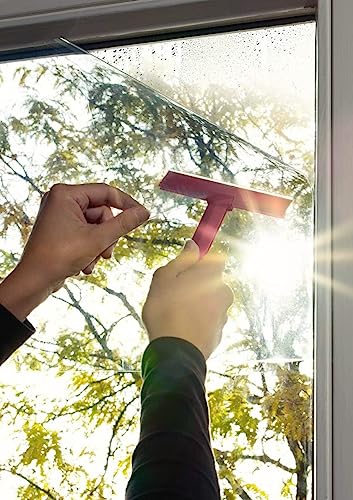d-c-fix vinilo para ventanas cristales - protección solar - lámina película estática UV anti sol termico pegatina papel aislante calor 90 x 200 cm