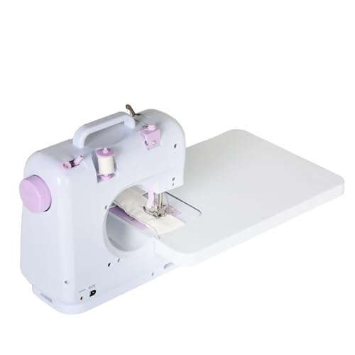 Dancal Mesa de extensión de plástico para máquina de coser, mesa deslizante para máquina de coser eléctrica 505A, accesorios