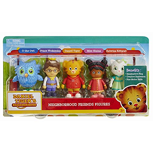Daniel Tiger's Neighborhood Friends Figures Set by Tolly Tots - Domestic