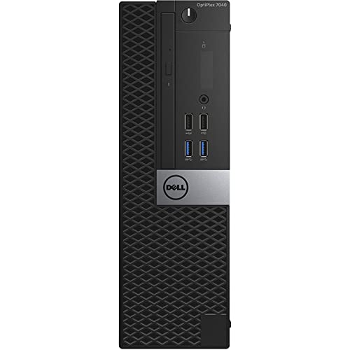 Dell Optiplex 7040 SFF PC Ordenador Intel Core i5-6400 RAM 8GB DDR4 SSD 240GB Windows 10 Pro (reacondicionado)