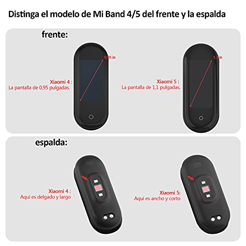 DEOU 2 Pack Correas Compatible con Xiaomi Mi Band 5 / Xiaomi Mi Band 6 / Amazfit Band 5,Coloridos Suave Silicona Pulseras de Repuesto (2 Pack B)