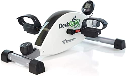 DeskCycle Nuevo - DeskCycle2 Altura Ajustable- Igual Que Nuestro Popular, DeskCycle2 Ejercicio de Perfil bajo y diseño de Primera Calidad para un de, Resistencia magnética Suave y silenciosa.