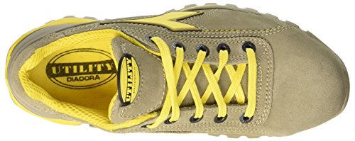 Diadora Glove II Low S1p HRO, Zapatos de Trabajo Unisex Adulto, Gris (Grigio Roccia Lunare), 41 EU
