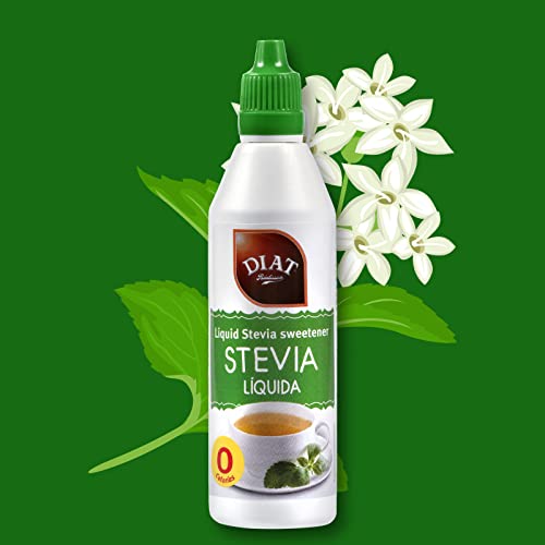 DIAT Radisson - Stevia Líquida | Stevia Natural | Endulzante de Stevia | Estevia Líquida | Edulcorante Natural | Endulzante sin Calorías