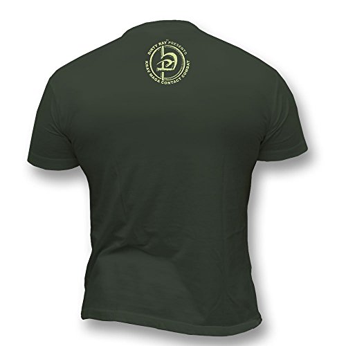 Dirty Ray Artes Marciales MMA Krav Maga Camiseta Hombre T-Shirt K49 (XL)