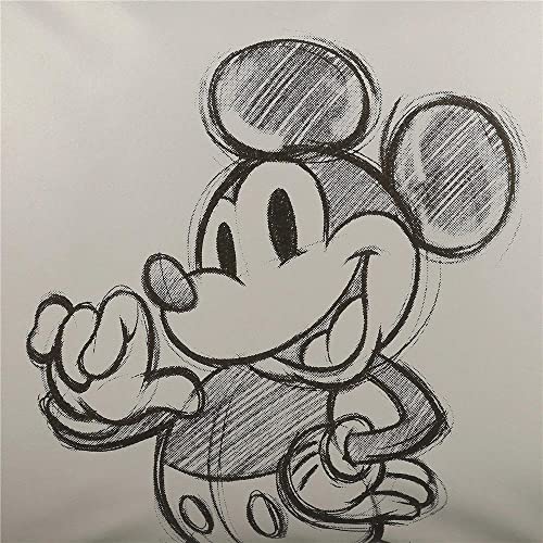 Disney Mickey 100 mochila Saco Gris 35x46 cms Poliéster