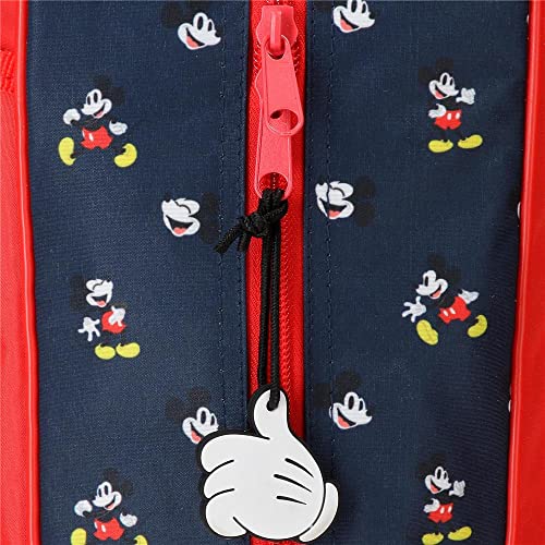 Disney Mickey Mouse Fashion Bolsa de Viaje Multicolor 40x28x22 cms Microfibra