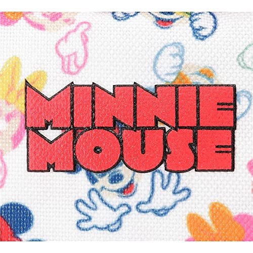 Disney Minnie Diva Mochila Escolar Adaptable a Carro Multicolor 25x32x12 cms Poliéster 9,6L