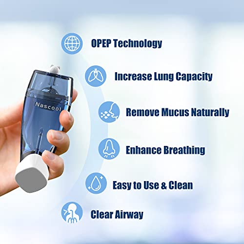 Dispositivo de eliminación de moco, expansor de pulmón, terapia OPEP, entrenador muscular respiratorio, dispositivo de ejercicio de respiración natural para pulmones