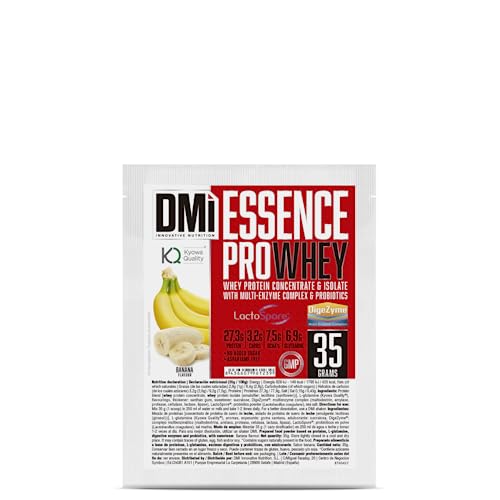 DMI Proteína ESSENCE PRO WHEY - Proteína de Suero con DigeZyme® y LactoSpore® (Multisabor, Test Pack)