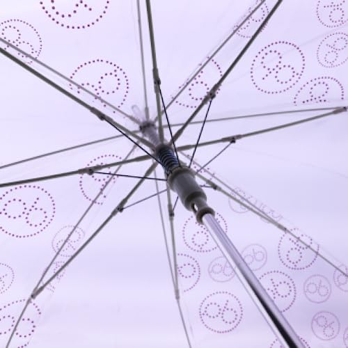 DON ALGODON - Paraguas transparente - Paraguas mujer originales - Paraguas transparentes - Paraguas resistente al viento - Paraguas automatico transparente