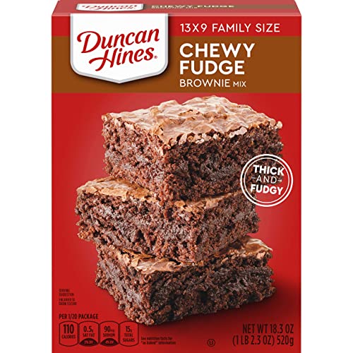 Duncan Hines Chewy Fudge Premium Brownie Mix