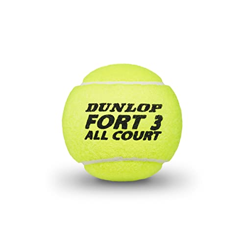 Dunlop 601316 Pelotas Tenis, Unisex-Adult, Multicolor, 1 paquete (4 bolas)