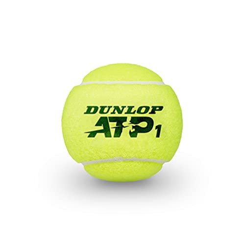 Dunlop ATP Championship Tennisball 2X4-Can, Amarillo, Talla Única