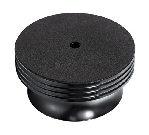 Dynavox Tocadiscos PST420, Peso de Apoyo de Aluminio para Tocadiscos, Peso 420 g, Color Negro