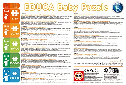 Educa - Conjunto de Puzzles Progresivos Infantiles de 6/9/12/16 Piezas. Animales de la Granja. A Partir de 3 4 años (17147)