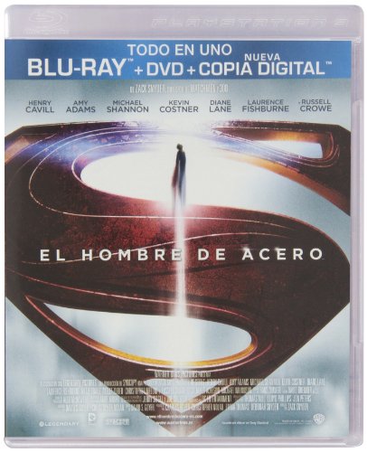 El Hombre De Acero (BD + DVD + Copia Digital) [Blu-ray]