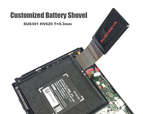 ElecGear - Batería de Repuesto para Nintendo Switch Console, HAC-003, Recargable de Li-Ion Interna para Switch HAC-001, 3,7 V, 4310 mAh, 16,0 WH con Kit de Herramientas de reparación